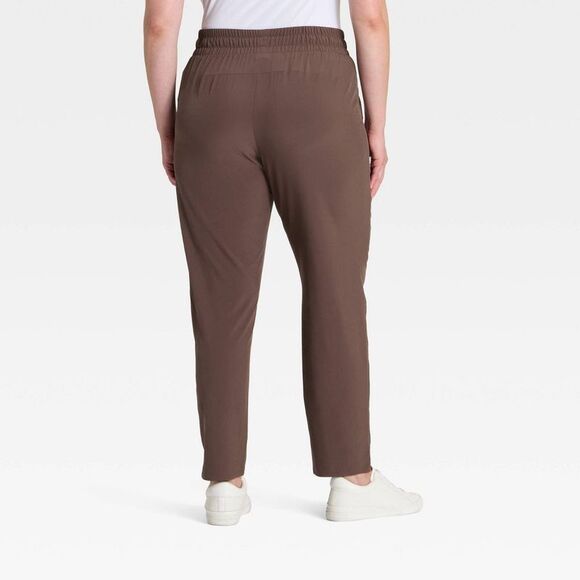 All In Motion - Women's Active Light High-Rise Taper Pants - All I Brown - Picture 3 of 3